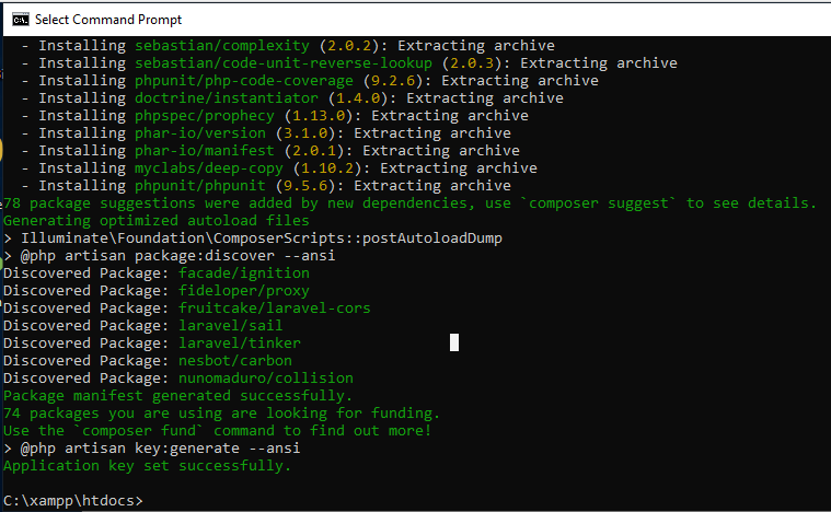 instalasi laravel