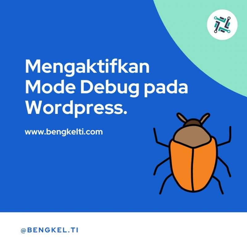 mengaktifkan mode debug wordpress
