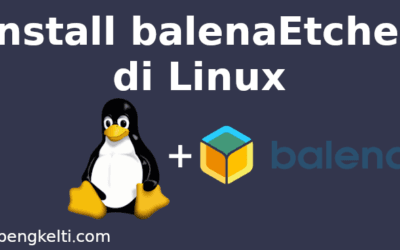 Install Etcher Linux OpenSuse, RedHat, Solus, Arch Linux