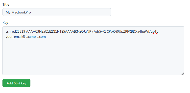 connect-github-with-ssh