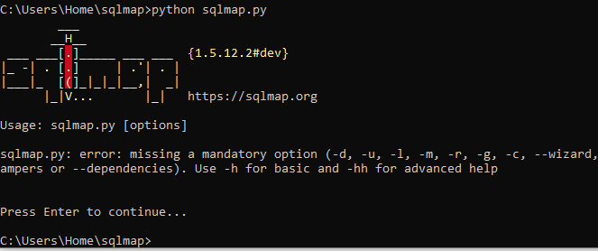 install-sqlmap-windows