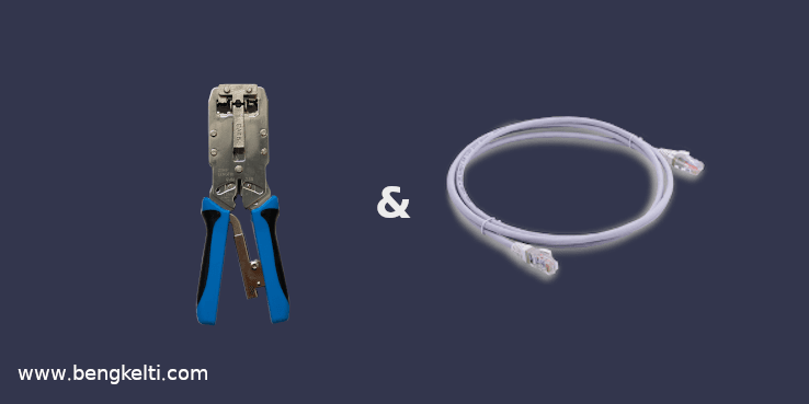 Cara Crimping Kabel LAN atau UTP ke RJ-45