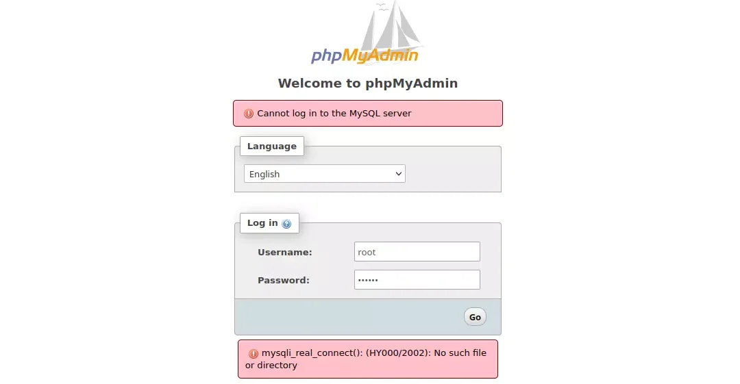 [Solved] mysqli_real_connect(): (HY000/2002): No such file or directory