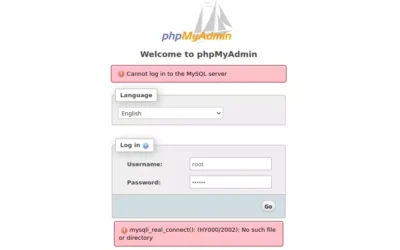 [Solved] mysqli_real_connect(): (HY000/2002): No such file or directory