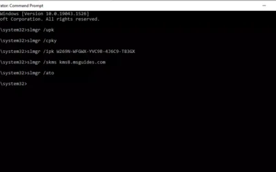 Cara Aktivasi Windows 10 menggunakan Command Prompt