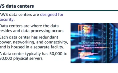 AWS Data centers : AWS Global Infrastructure
