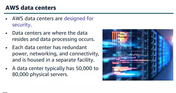 AWS Data centers : AWS Global Infrastructure