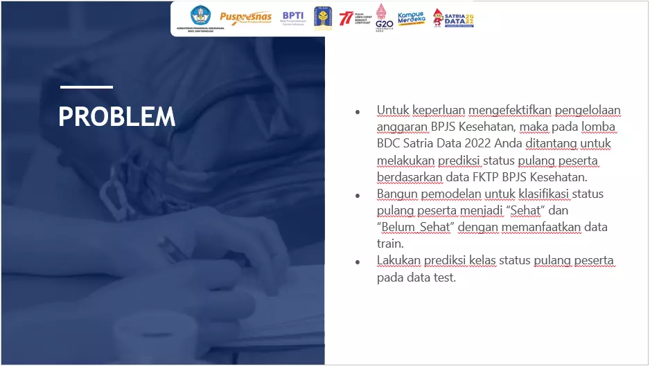Machine Learning Prediksi Data BPJS Kesehatan Untuk Klasifikasi Status Pulang Peserta Menjadi Sehat atau Belum Sehat