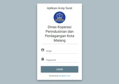 Sistem Informasi Manajemen Surat DISKOPINDAG