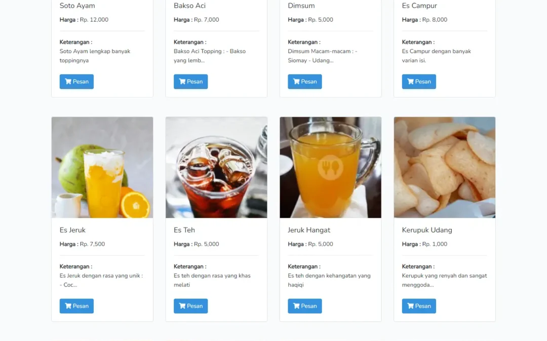 Sistem Informasi Penjualan Berbasis Web Aplikasi