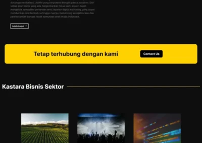 Website Company Profile PT. Kastara Group Indonesia