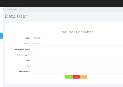 Sistem Informasi Pendaftaran Siswa (PPDB)