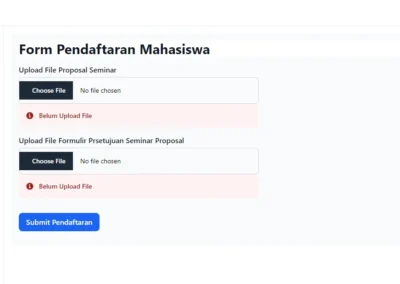 Sistem Informasi Manajemen Sidang Skripsi dan TA berbasis Website dan Android