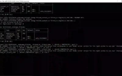 Error Code MySQL Pengertian beserta Penjelasannya